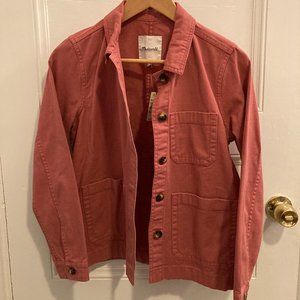 Madewell Dusty Rose Chore Jacket